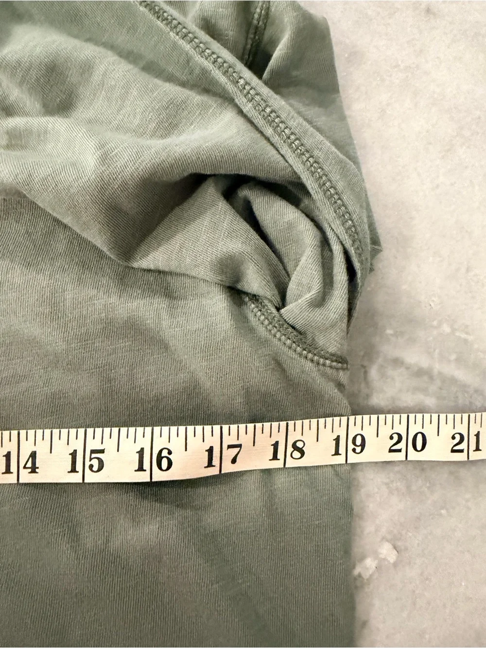 NWOT J. Crew Size S Green Garment Dyed Cotton Long Sleeve Henley Shirt